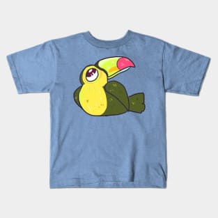 Chubby Keel-billed toucan Kids T-Shirt